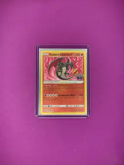 Radiant Charizard 011/078 - Pokemon GO - Pokemon TCG - NM - Image 1