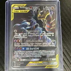 The Pokemon Company Garchomp & Giratina GX TAG TEAM Ultra Rare Holo SM193 - Image 1