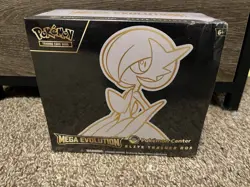 Pokemon Center Mega Evolution Elite Trainer Box Gardevoir ETB Corner Damaged - Image 1