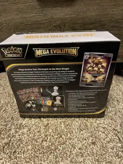 Pokemon Center Mega Evolution Elite Trainer Box Gardevoir ETB Corner Damaged - Image 3