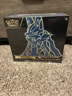 Pokemon Center Mega Evolution Elite Trainer Box Lucario ETB - Image 1