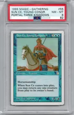 Sun Ce/Sun Ce Young Conquerer Ptk Blue R Mtg Portal Romance Of The Three Kingdom - Image 1