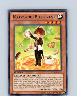 Yu-Gi-Oh TCG Madolche Butlerusk REDU-EN025 1st Edition Regular Common Card NM - Image 1