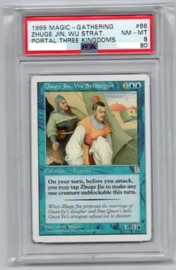 Wu'S Schemer Zhuge Jin Wu Strategist Ptk Blue R Mtg Portal Romance Of The Three - Image 1