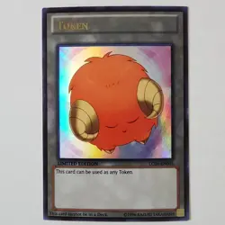 Token: Sheep (Orange) - LC04-EN005 - VLP - Ultra Rare - Limited ed - Yugioh - Image 1