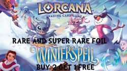 Disney Lorcana Winterspell – Choose Your Card Rare and Super Rare FOIL - Image 1