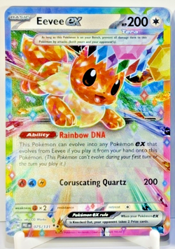 Pokemon TCG Card Lot: 2 Prismatic Evolution EX Eveelution RARE Mint /Nm - Image 5