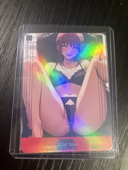3ct Makima Chainsaw Man Custom Waifu Anime Trading Cards Lakers Kafuka, RR - Image 4