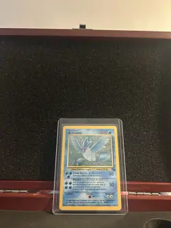 Pokemon TCG Articuno Fossil Holo Unlimited Rare Card 2/62 - Image 1