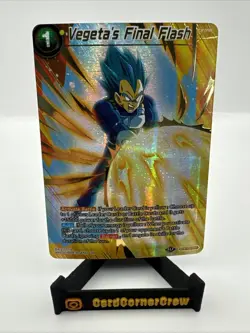 Dragon Ball Super Card Game Vegeta's Final Flash Foil Card BT9-133 - Image 1