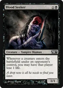 Blood Seeker - Light Play MTG Magic 2012 Core Set - Image 1
