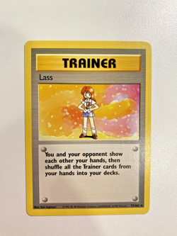Lass 75/102 Base Set Regular LP+/NM - Pokemon Card - Image 1