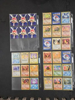 Bulk Vintage Pokemon Cards, Close to 1000 Base Set Jungle Fossil Base 2 GymHeros - Image 2