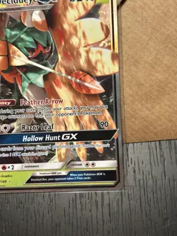Decidueye GX 12/149 Sun & Moon Ultra Rare Pokemon Card - Image 3