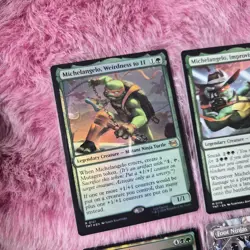 10 Card Lot TMNT MTG - Foil Mythic & Rares - Pack Fresh and Near Mint - Image 2