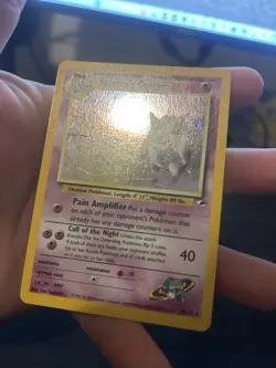 Sabrina's Gengar Holo Rare Gym Heroes Card 14/132 LP - Image 2