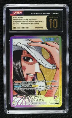 2024 One Piece Card Game: Emperors in the New World Japanese Nico Robin CGC 10 - Image 1