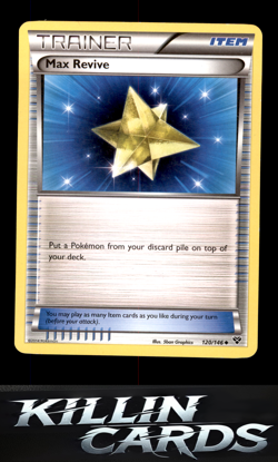 Max Revive 120/146 Pokemon Uncommon XY Base Set Card NM - Image 1