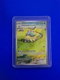 Pokemon Card - Grotle Temporal Forces 164/162 Illustration Rare - Image 1
