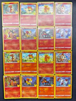 2021 Pokemon McDonald's 25th Anniversary 50 Cards FULL Set Holos & Regular NM - Image 4