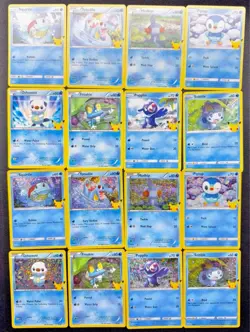 2021 Pokemon McDonald's 25th Anniversary 50 Cards FULL Set Holos & Regular NM - Image 5