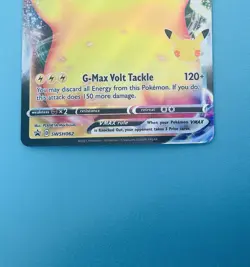 Pokemon Pikacchu VMAX SWSH062 Black Star Promo Card 25th Anniversary 🔥🔥🔥 - Image 2