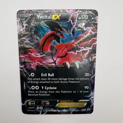Yveltal XY08 - Black Star Promo – Ultra Rare Holo – MP Pokemon Card TCG - Image 2