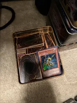 10 Original Yugioh Tins, 150+ Loose Cards, Original Game Mats, And Rule Books - Image 1