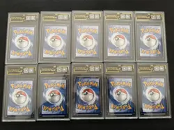 Lot of 10 2025 Pokemon Chinese Charizard ex OCD 9.5 GEM MINT Graded Cards AL04 - Image 2
