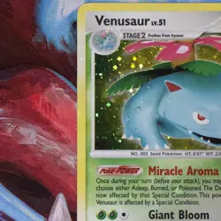 Venusaur 20/132 Secret Wonders Holo Bleed Error Full Card LP - Image 3