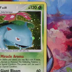 Venusaur 20/132 Secret Wonders Holo Bleed Error Full Card LP - Image 4