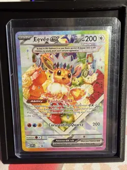 Eevee ex 174 Sv: Scarlet & Violet Promo Card Holo NM - Image 1