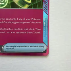 Pokemon Unfair Stamp 165/167 Twilight Masquerade ACE SPEC Rare Holo Card 2024 - Image 5