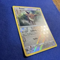 Eevee 167/236 Reverse Holo Sun & Moon SM Cosmic Eclipse Set Pokemon Card - NM a - Image 2