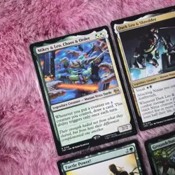 10 Card Lot TMNT MTG - Foil Mythic & Rares - Pack Fresh and Near Mint - Image 2