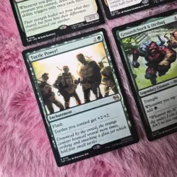 10 Card Lot TMNT MTG - Foil Mythic & Rares - Pack Fresh and Near Mint - Image 3