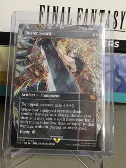 Buster Sword (Borderless) Final Fantasy Regular - Image 1