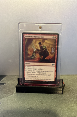 MTG Untimely Malfunction - Duskmourn: House of Horror (DSK) #161 MTG - Image 1