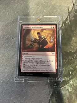 MTG Untimely Malfunction - Duskmourn: House of Horror (DSK) #161 MTG - Image 3