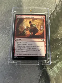 MTG Untimely Malfunction - Duskmourn: House of Horror (DSK) #161 MTG - Image 4