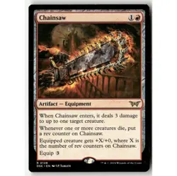 MTG Chainsaw Duskmourn: House of Horror Regular - Image 1