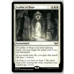 MTG Duskmourn: House of Horror Magic: The Gathering Leyline of Hope Regular NM - Image 1