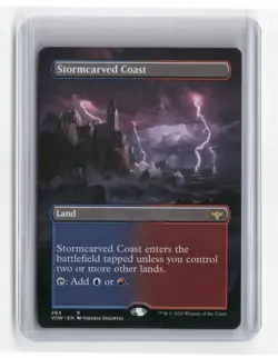 Stormcarved Coast (Borderless) Innistrad: Crimson Vow Regular - Image 1