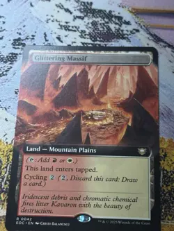 Glittering Massif Mtg Borderless Mtg - Image 2