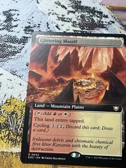 Glittering Massif Mtg Borderless Mtg - Image 3