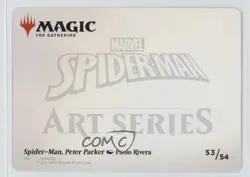 Spider-Man Peter Parker Gold Foil Signature Magic: Marvel's SPM Art Series #53 - Image 2