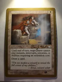 Abeyance SB Brian Hacker World Championships 1998 Played MTG Magic DNA GAMES - Image 1