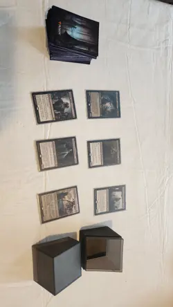 MTG Custom Commander Deck & Box/Sleeves: Tergrid, God of Fright (Bracket 4) - Image 1