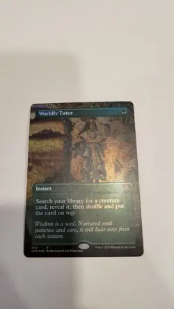 foil Worldly Tutor (Borderless) Dominaria Remastered Foil - Image 2