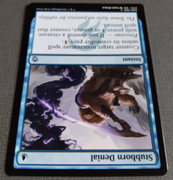 MTG Stubborn Denial | Khans of Tarkir MTG | NM | Blue Instant Counterspell - Image 3